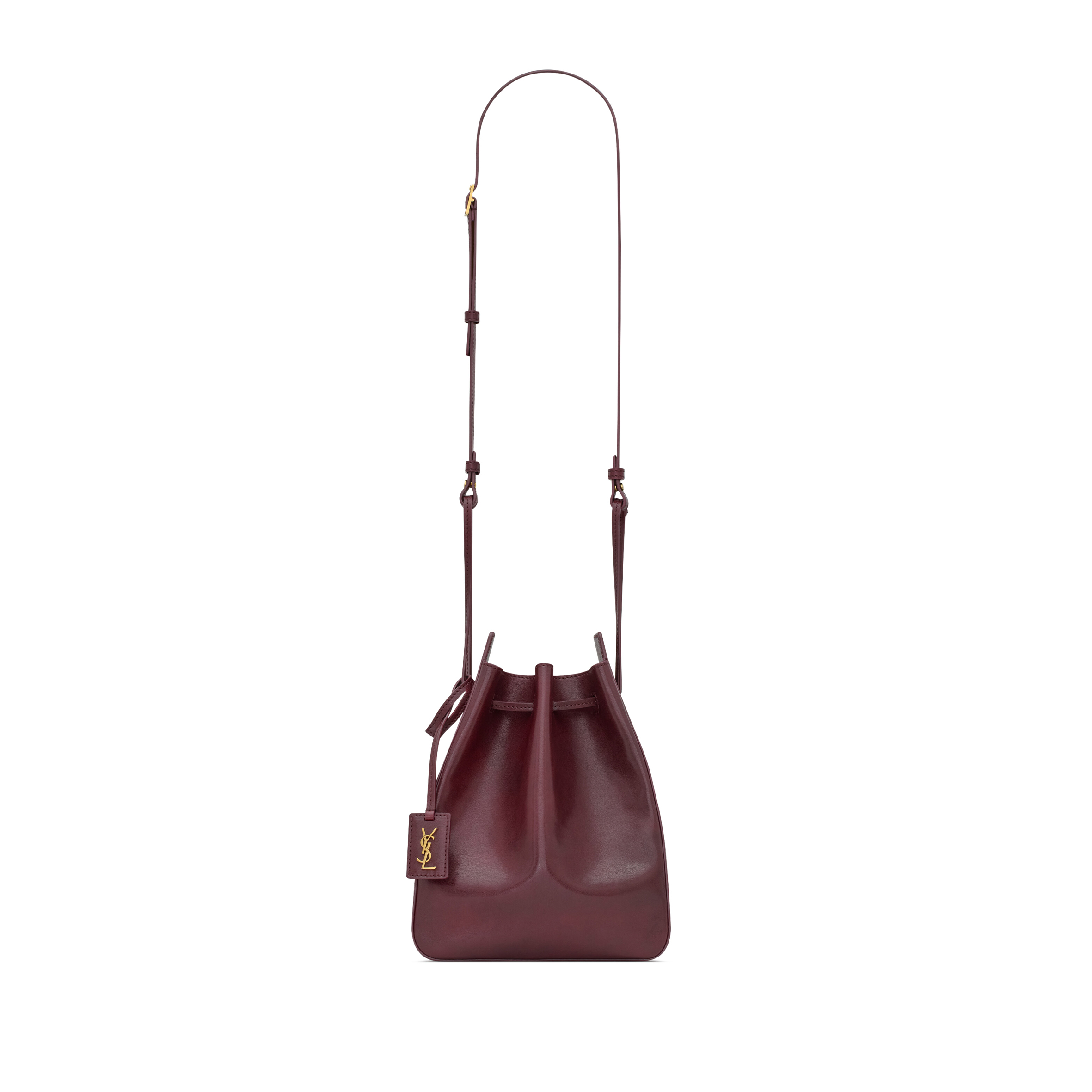 YSL BUCKET BAG IN LEATHER 817386AADOO6195 (18*24*7cm) YSL BUCKET BAG IN LEATHER 817386AADOO6195 (18*24*7cm)